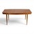 Broyhill Young Manufacturing Vintage Mid Century Modern Walnut Dining Table and 2 Leafs C. 1960s For Sale - Image 4 of 8