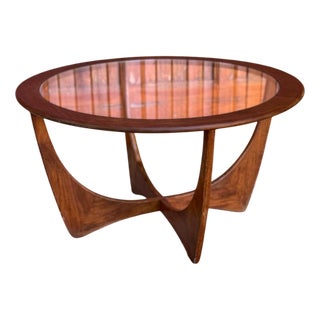 Mid-Century Modern Teak and Glass Coffee Table by Victor Wilkins for G-Plan, 1960s For Sale
