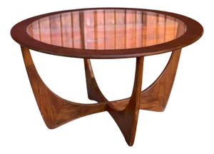Mid-Century Modern Teak and Glass Coffee Table by Victor Wilkins for G-Plan, 1960s