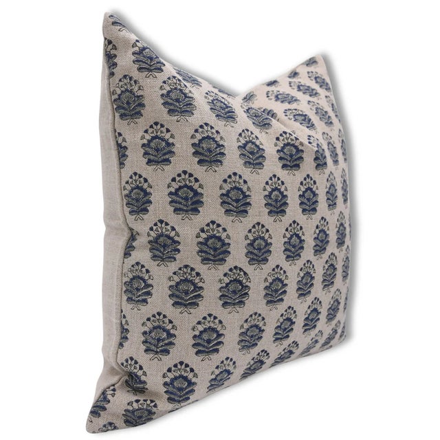 Elevate your home décor with the Fabritual Elegant Handmade Block Floral Print Pillow Cover, a perfect fusion of tradition...