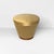 Italian Art Deco Ottoman in Yellow Velvet and Wood, 1930s For Sale - Image 13 of 13