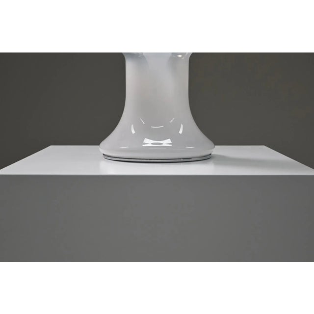 Italian Glass Table Lamp, Italy, 1970s For Sale - Image 9 of 10