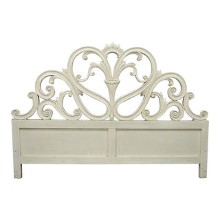 Vintage New Carved Wood Headboards Chairish