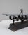 This 19th Century French iron and marble scale showcases a refined interplay of utilitarian construction and understated...