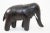 Late 20th Century Black Leather Stuffed Elephant Toy For Sale - Image 5 of 12