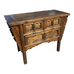 19th Century Qing Chinese Alter Cabinet