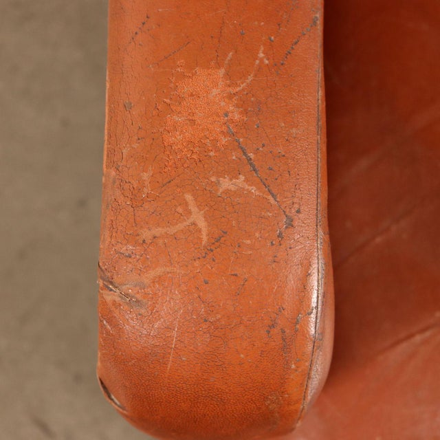 Vintage Armchair in Foam, Upholstery, Leatherette & Metal, 1970s For Sale - Image 5 of 14