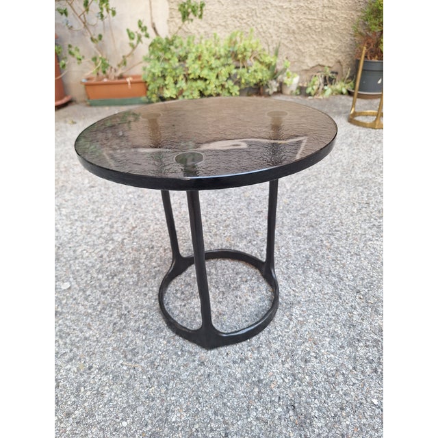 Early 21st Century Aster Coffee Table in Cast Bronze and Annealed Glass by Vincent Van Duyden for Molteni, 2010s For Sale - Image 5 of 10