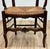 Brown Antique Carved Wood French Country Rush Seat Dining Chairs, Set of 6 For Sale - Image 8 of 18