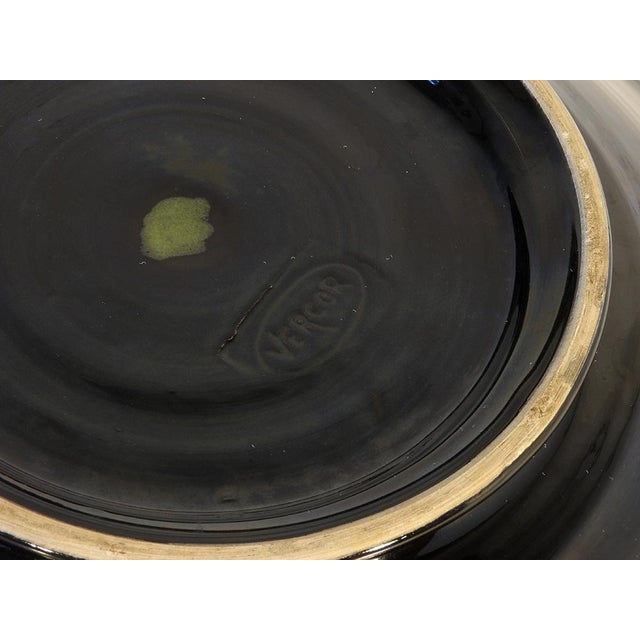 Ceramic Vercor French Ceramic Plate, 1960s For Sale - Image 7 of 9