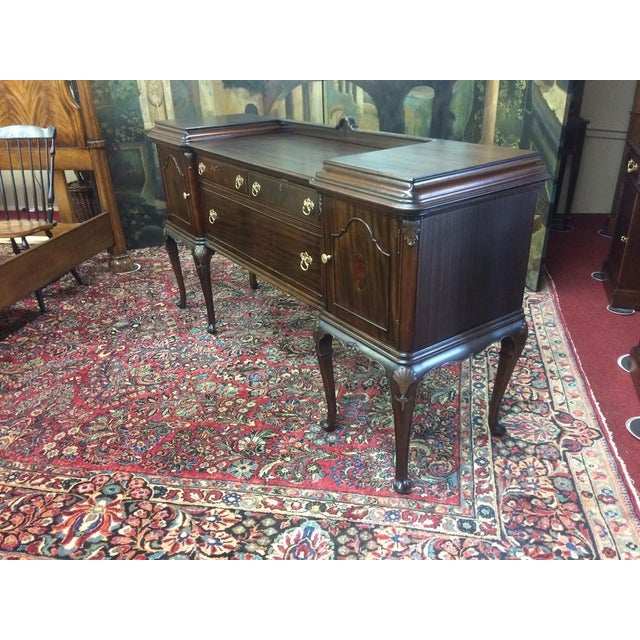 Antique Sideboard Buffet, Art Deco Credenza For Sale - Image 11 of 11