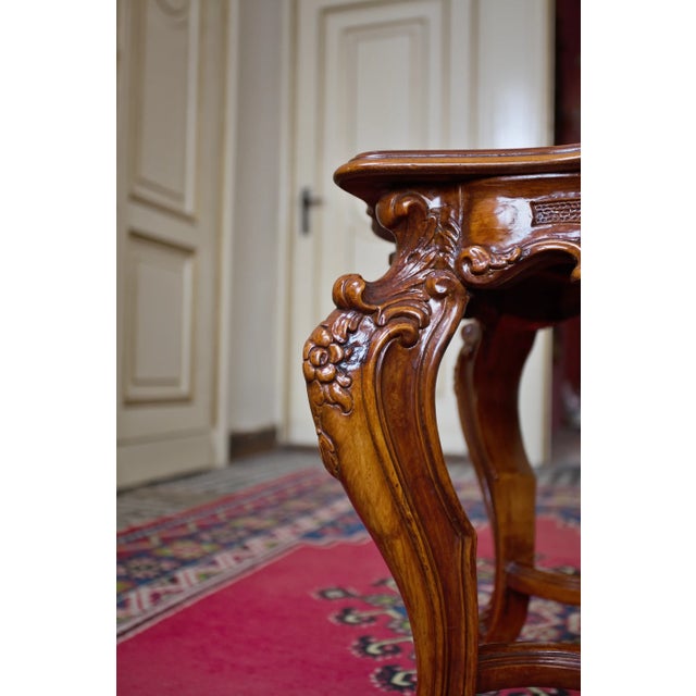Rococo Louis XV Carved Coffee Table For Sale - Image 3 of 9