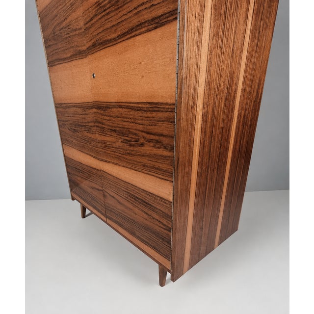 Vintage Wardrobe in Walnut, 1970s For Sale - Image 11 of 13