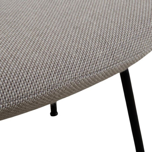 Set of Model 594 Lounge Chair and Ottoman in Grey Upholstery from Rolf Benz For Sale - Image 10 of 18