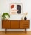 Mid Century Modern styled Handcrafted Credenza / Media Stand. This beauty features exquisite inset hand pulls along the...