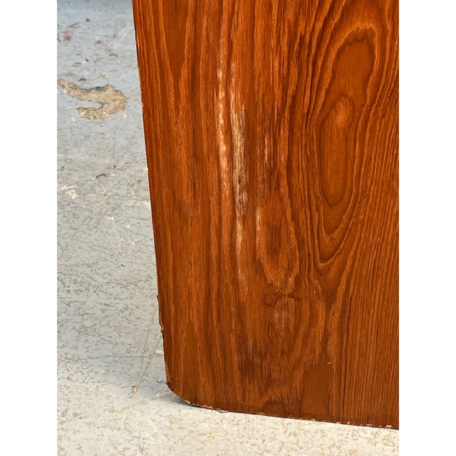 Mid 20th Century Danish Teak Roll Top Secretary Desk For Sale - Image 9 of 10