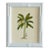 Original Hand Painted Banana Palm Tree in a Hand-Painted Frame For Sale