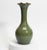 Contemporary Matthew Nance Seagrove Nc Studio Pottery Green Ruffled Rim Vase For Sale - Image 3 of 5