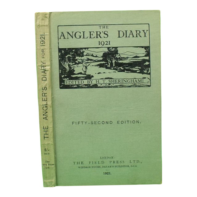 "The Angler's Diary and Tourist Fisherman's Gazetteer" 1921 Sheringham, h.t. For Sale