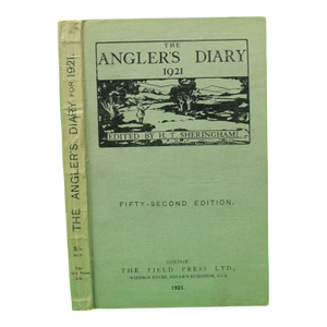 "The Angler's Diary and Tourist Fisherman's Gazetteer" 1921 Sheringham, h.t.