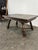 Extendable Oak Table with Parquet Top and Baluster Base For Sale - Image 3 of 5