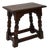Late 19th-Century English Oak Joined Stool For Sale