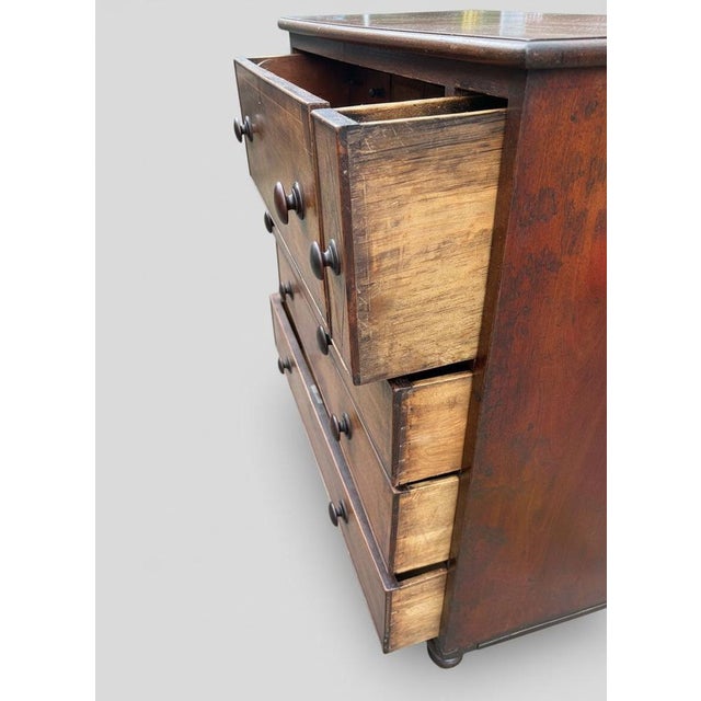 British Georgian Mahogany Inlaid Secretaire Bookcase, 18th Century For Sale - Image 14 of 18