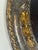 19th Century Italian Oval Mirror in Burnished Silver Leaf and Gold For Sale - Image 4 of 8