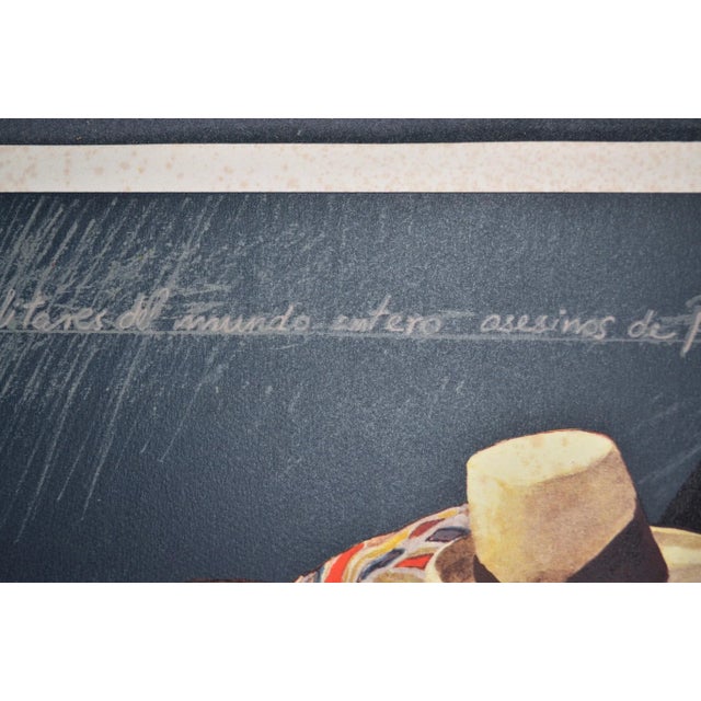 Herman Braun-Vega 1933-2019 "Cheaters in Cancun" Georges De La Tour 1982 Lithography, Signed For Sale - Image 10 of 11