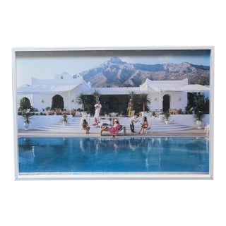 Slim Aarons for Jonathan Adler "El Venero" Large Format Photo, Framed For Sale