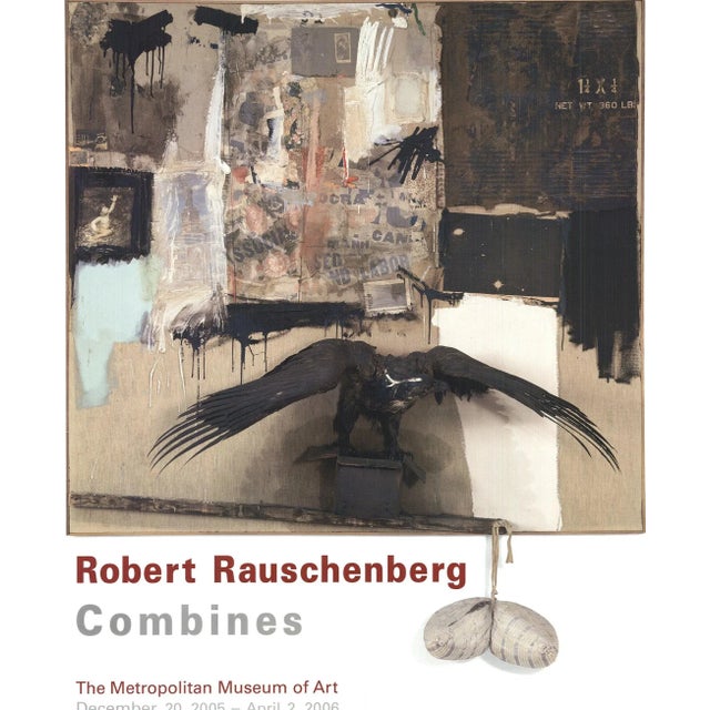 Artist: Robert Rauschenberg Title: Canyon Year: 2005 Signed: No Medium: Offset Lithograph Paper Size: 40 x 30 inches (...