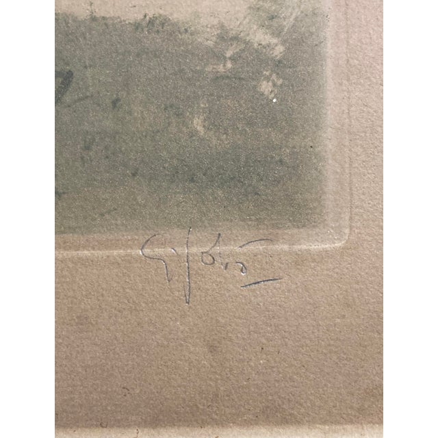 Georges Gobeau Dit Gobô, The Market of Douarnenez, Aquatint, 1890s-1910s, Framed For Sale - Image 3 of 18