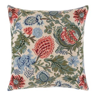 Morris Venetian Tapestry Cushion With Feather Filler - 46x46cm (18"x18") For Sale