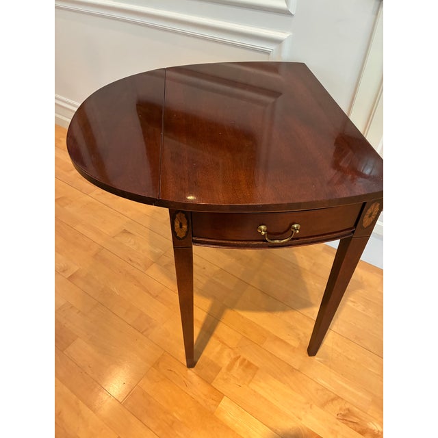 Vintage Hickory Chair Pembroke Table For Sale In San Francisco - Image 6 of 10