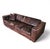 Large Loose Cover Brown Leather Lounge Sofa, 1970s For Sale - Image 13 of 18