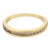 Contemporary Vintage Diamond 14k Yellow Gold Half Eternity Band, Size 8.25 For Sale - Image 3 of 6