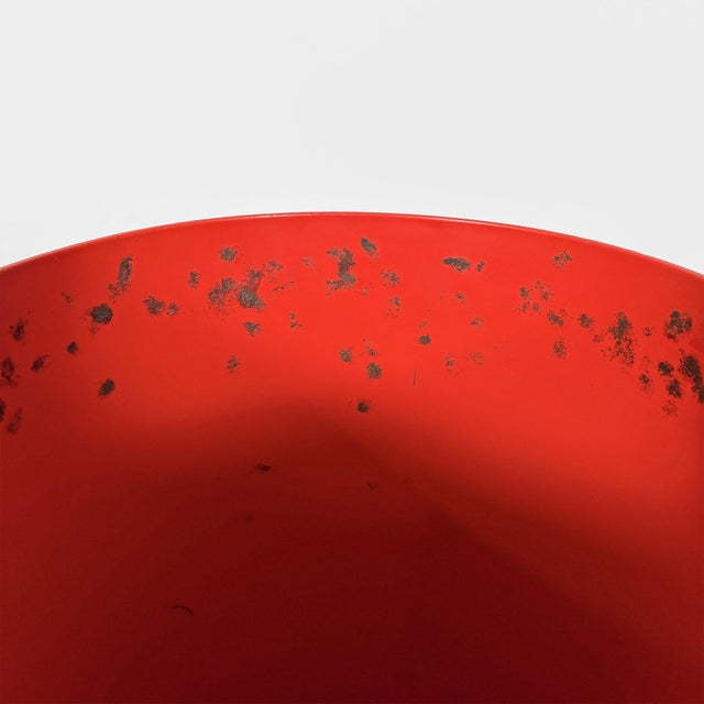 Plastic Italian Wastepaper Basket Model 4670 by Gino Colombini for Kartell, 1970s For Sale - Image 7 of 9