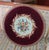 Large Decorative Platter in Enamels Maintenon Pattern from Longwy, 1950s For Sale - Image 4 of 5