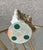 Plastic Late 20th-Century Enchanting Châteaucore-Style Three-Faced Cherub Candle or Plant Holder For Sale - Image 7 of 18