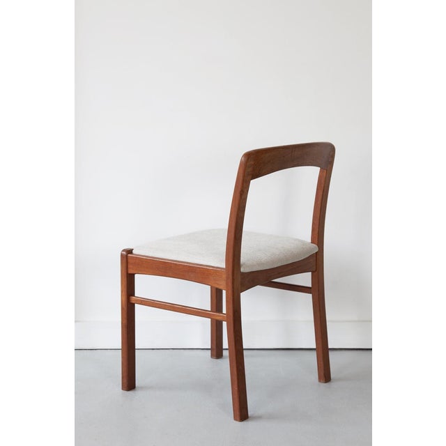 Mid-Century Modern Vintage Danish Dining Chairs, 1960s, Set of 6 For Sale - Image 3 of 7