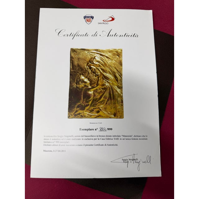 Purchased this beautiful piece in Italy. Has certificate of authenticity. Excellent condition! Stored in beautiful display...