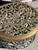 Vintage Pierced Brass Stool With Ornate Filigree Design For Sale - Image 10 of 14