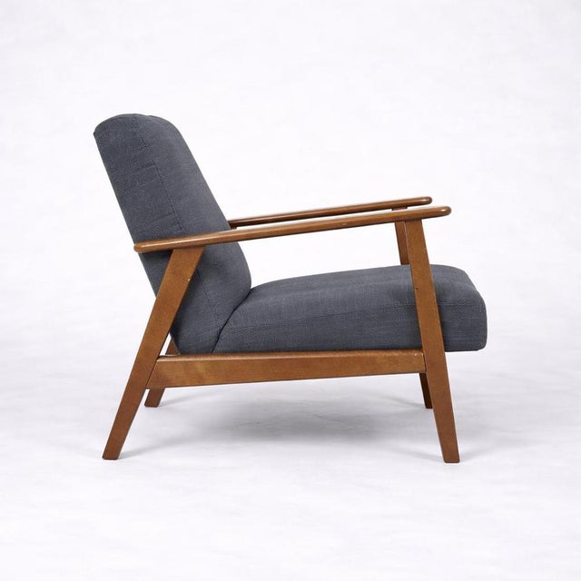 Vintage Teak Lounge Chair from Ikea, 1990s For Sale - Image 10 of 10