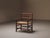 Brutalist Wood and Straw Armchair, France, 1950 For Sale - Image 4 of 18