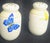 Vintage Porcelain Salt & Pepper Shakers Hand-Painted Butterfly Design MCM 1950s Japan DETAILS * Vintage MidCentury Modern...