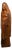 Carved Wooden Female Sculpture by Rutger Rosier For Sale