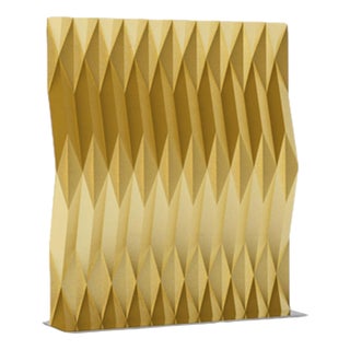 Plissé Room Divider in Powder-Coated Aluminum by Altreforme For Sale
