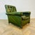 19th Century English Green Leather Club Chair For Sale - Image 6 of 18