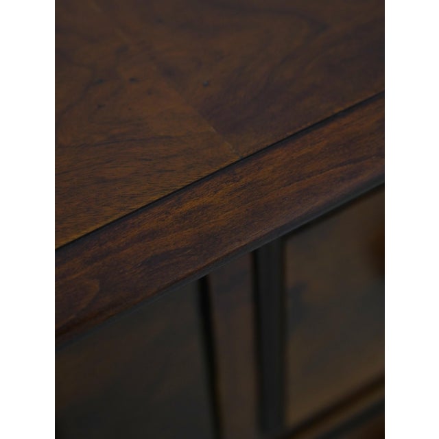 Rom Weber Walnut Continental 6 Drawer Dresser Chest For Sale - Image 12 of 18