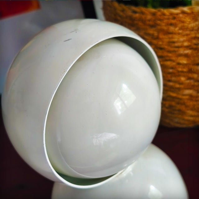 Eclisse Lamps by Vico Magistretti for Artemide, Italy, 1965, Set of 2 For Sale - Image 13 of 18